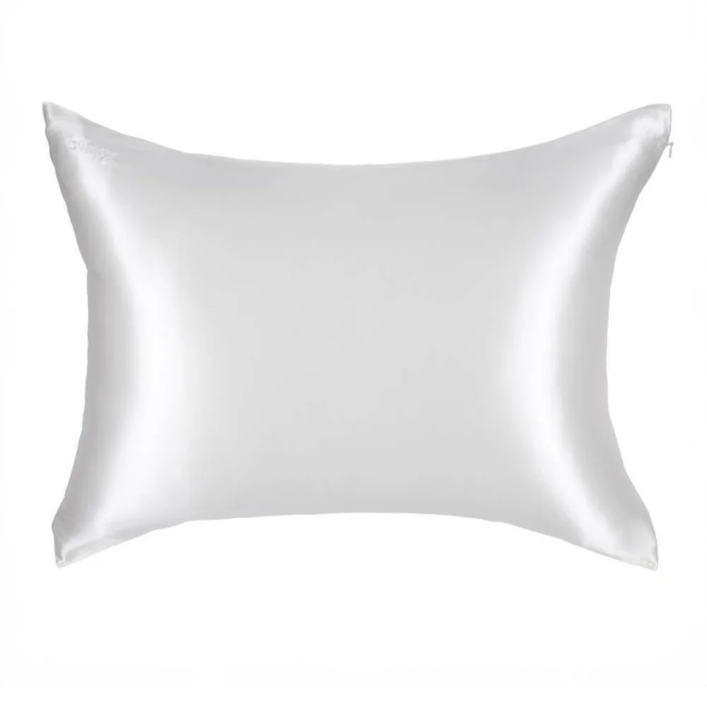 NWT Blissy Mulberry Silk Pillowcase, Ivory White, Standard/Queen or King Size - Picture 3 of 10
